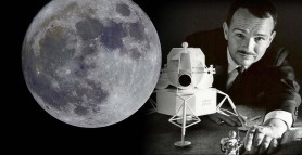 Singurul om „înmormântat” pe Lună. Cum a fost posibil. Povestea incredibilă